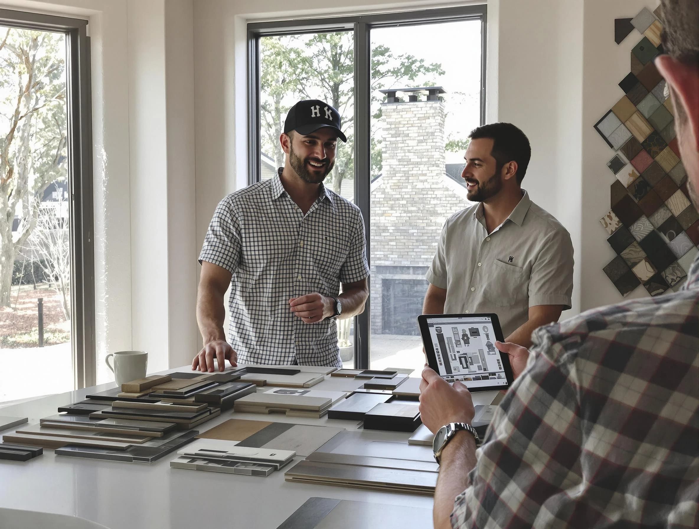 Mansfield Chimney Sweep remodeling a chimney and fireplace in Mansfield, MA