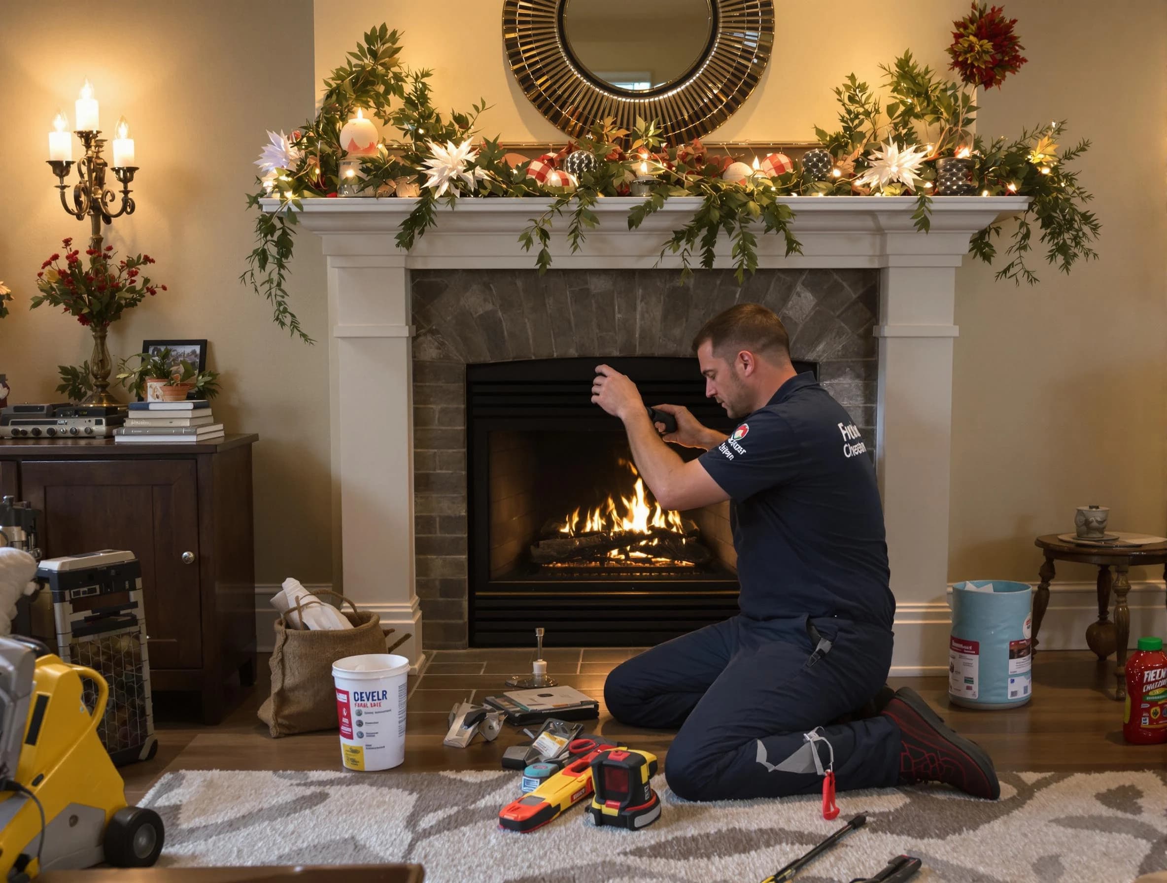 Mansfield Chimney Sweep offering fireplace maintenance services in Mansfield, MA