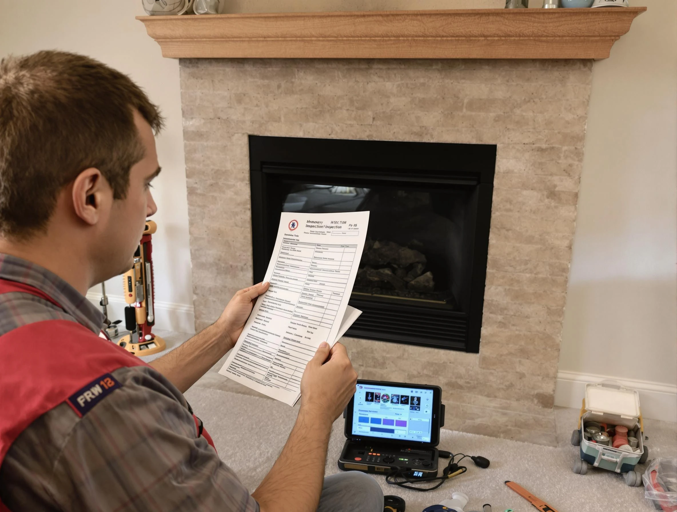Thorough chimney inspection by Mansfield Chimney Sweep in Mansfield, MA